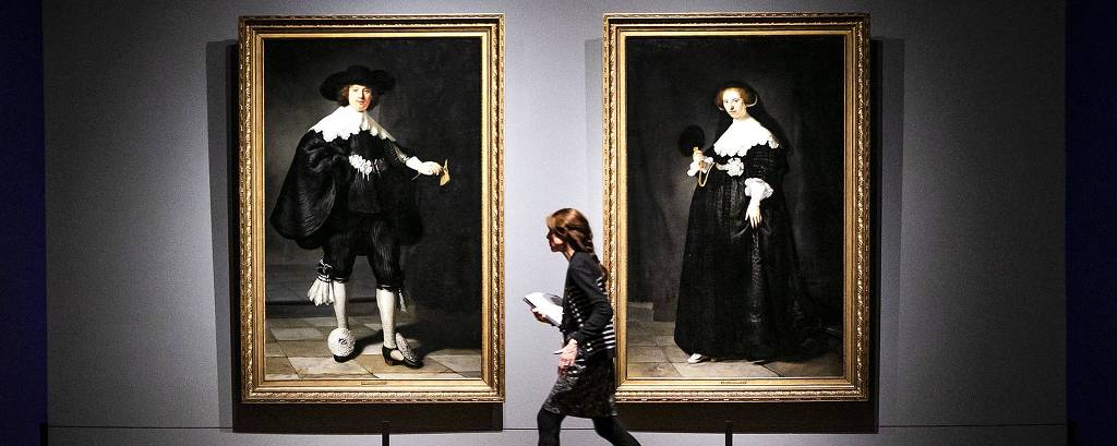 Mostra de Rembrandt no Rijksmuseum, em Amsterdã