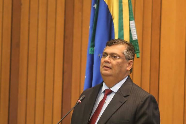 Dino durante discurso de posse na Assembleia do Maranhão