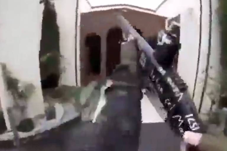 Cena do vídeo do ataque mostra arma usada no ataque à mesquita na Nova Zelândia 