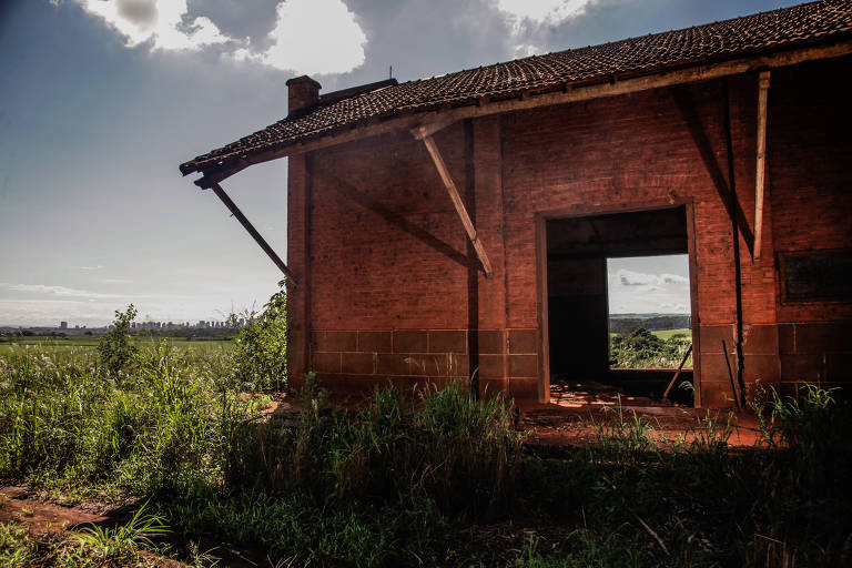 Estação de trem Silveira do Val, localizada em Ribeirão Preto
