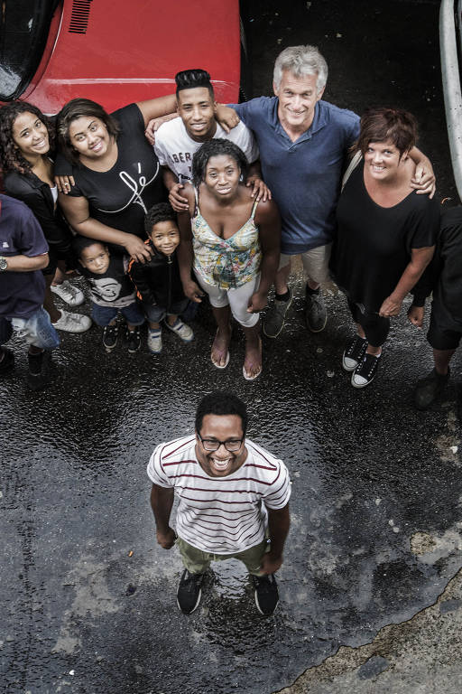 Kilian conhece sua família no Brasil