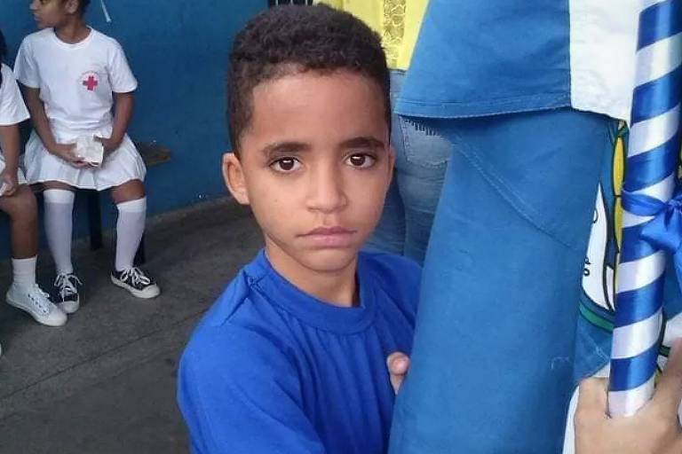 Kauan Peixoto, de 12 anos, morreu após ser baleado no pescoço e abdômen na Baixada Fluminense 