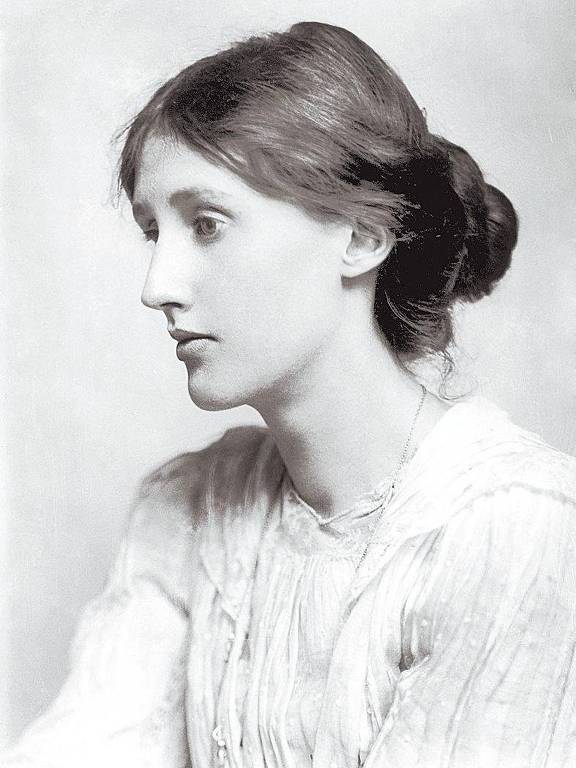 A escritora britânica Virginia Woolf