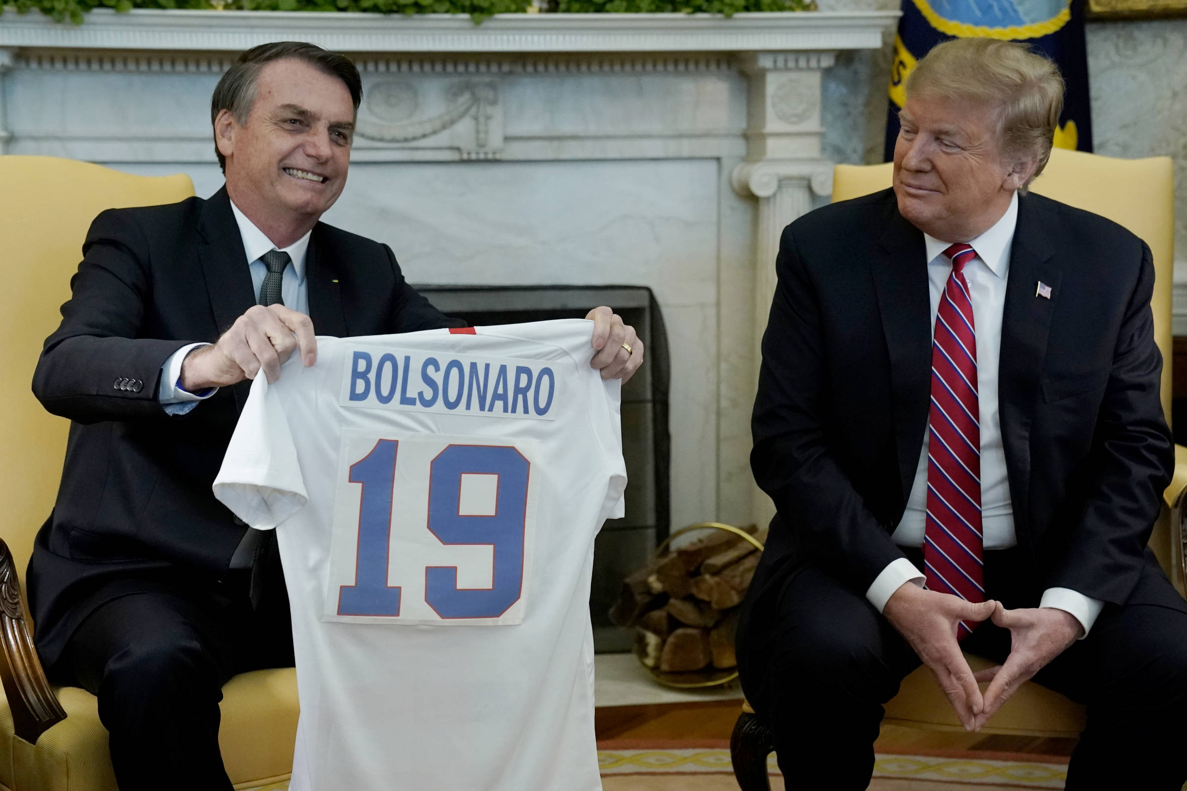 Não é porque Trump falou grosso que devemos dar as costas a ele, diz Bolsonaro