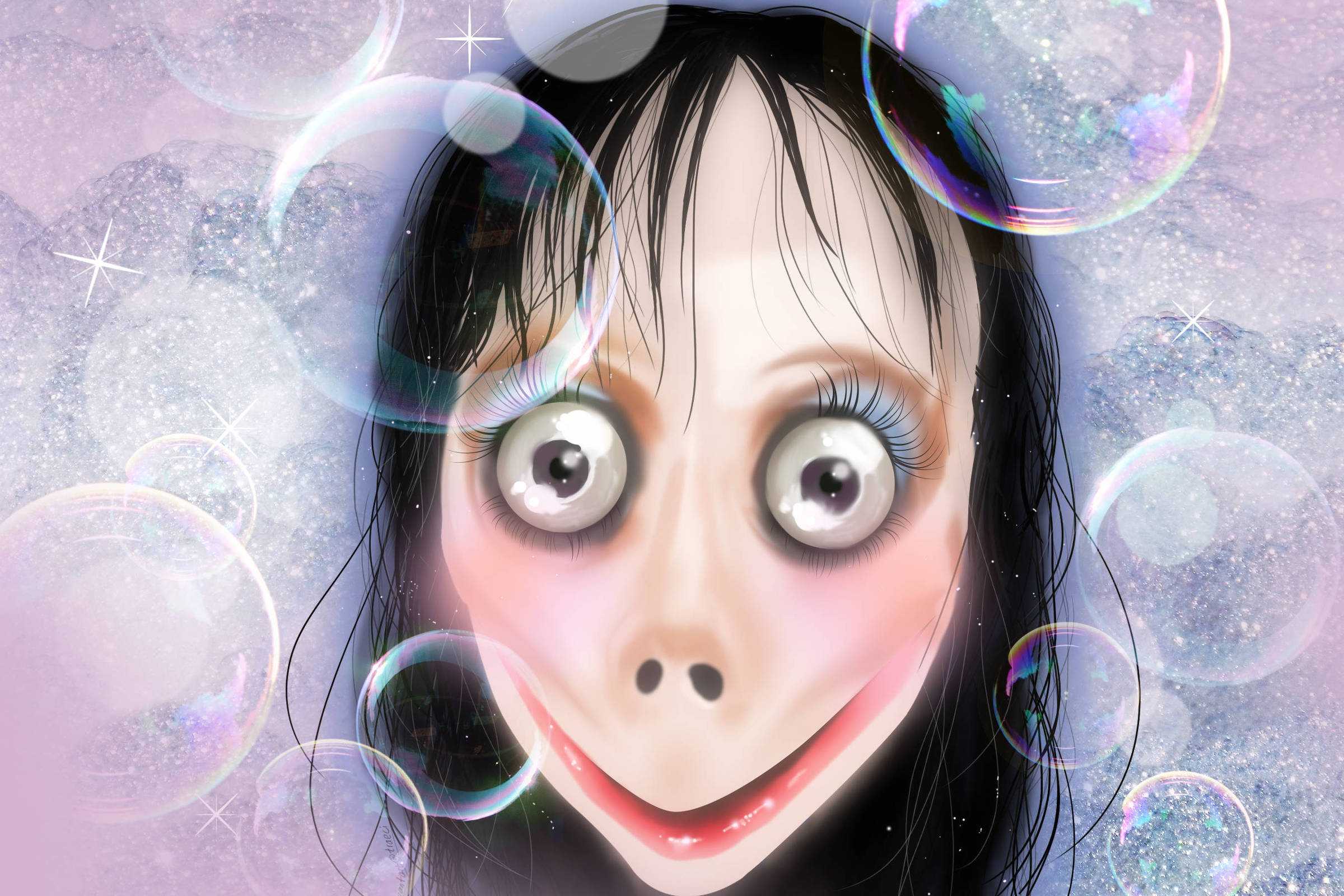 Jogo Momo Horror Story online. Jogar gratis