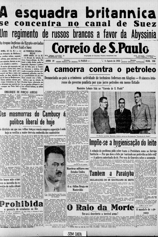 Correio de S.Paulo, ago. 1935