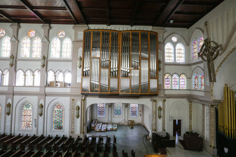 Órgão Grenzing na Catedral Evangélica de São Paulo