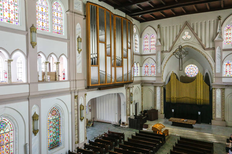 Órgão Grenzing na Catedral Evangélica de São Paulo