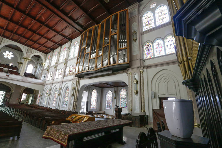 Órgão Grenzing na Catedral Evangélica de São Paulo