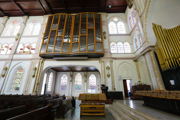 Órgão Grenzing na Catedral Evangélica de São Paulo