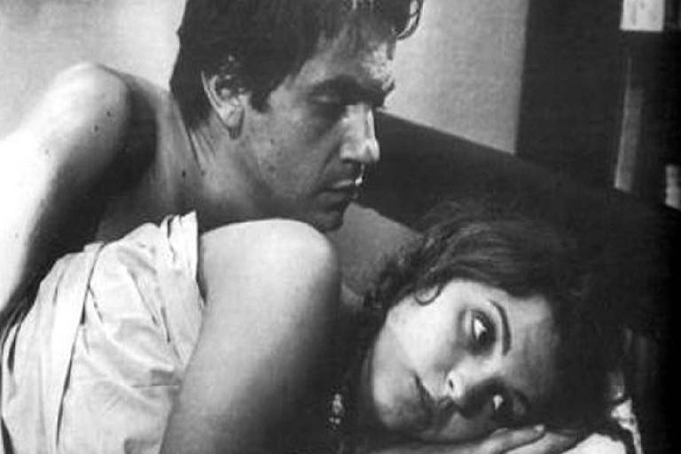 Paulo José e Leila Diniz em 'Todas as Mulheres do Mundo', de Domingos Oliveira, de 1966