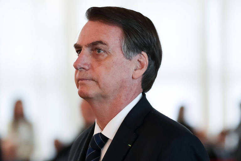 Jair Bolsonaro participa de cerimônia de aniversário da Justiça Militar, em Brasília
