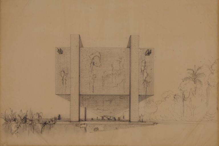 Perspectiva do Museu de Arte de São Paulo