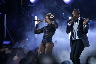 Beyonce and Jay-Z perform 