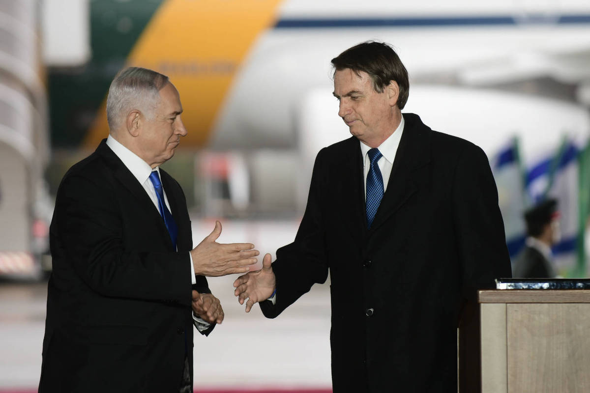 Bolsonaro indica diretor de empresa israelense para embaixada em Israel