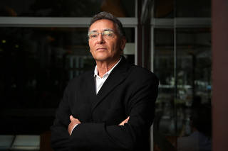 Elek, former Chief Compliance and Governance Officer of Petrobras, poses for picture in Sao Paulo