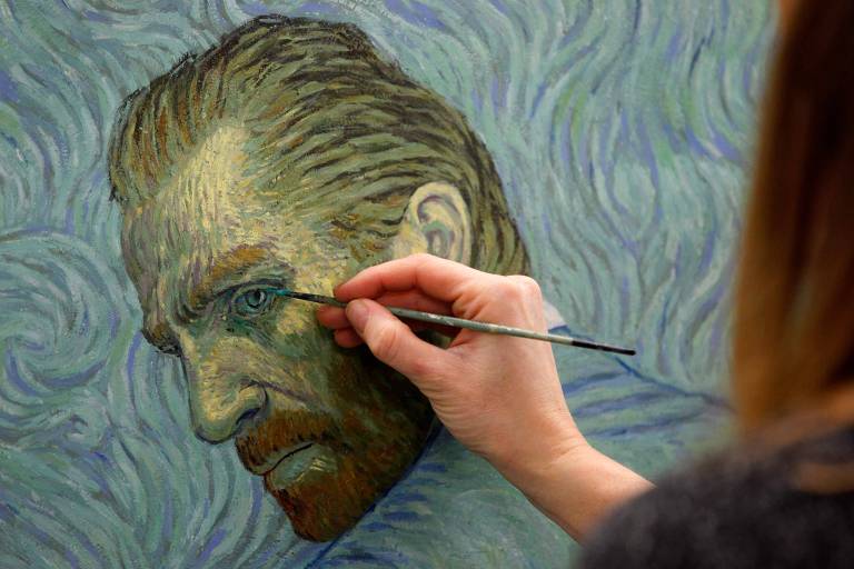 Pintura recria Vincent van Gogh 