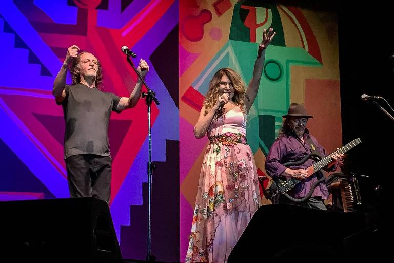 Show O Grande Encontro, com Elba Ramalho, Geraldo Azevedo e Alceu Valença, em 2016