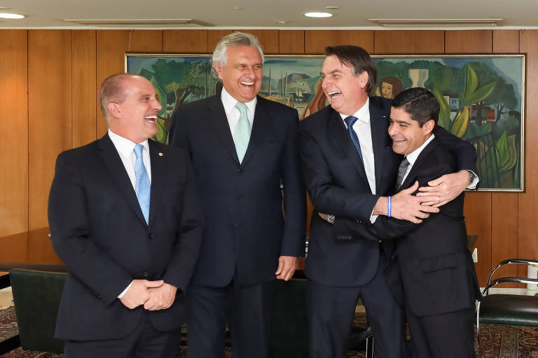 Bolsonaro recebe líderes políticos