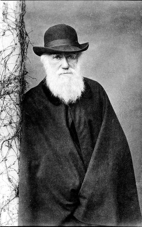  O naturalista Charles Darwin (1809-1882)
