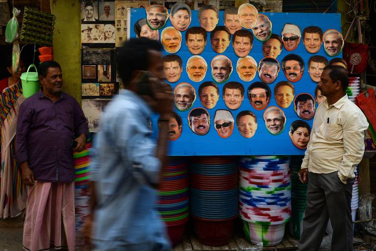 Índia tem maior eleição do mundo em meio a temor de fake news