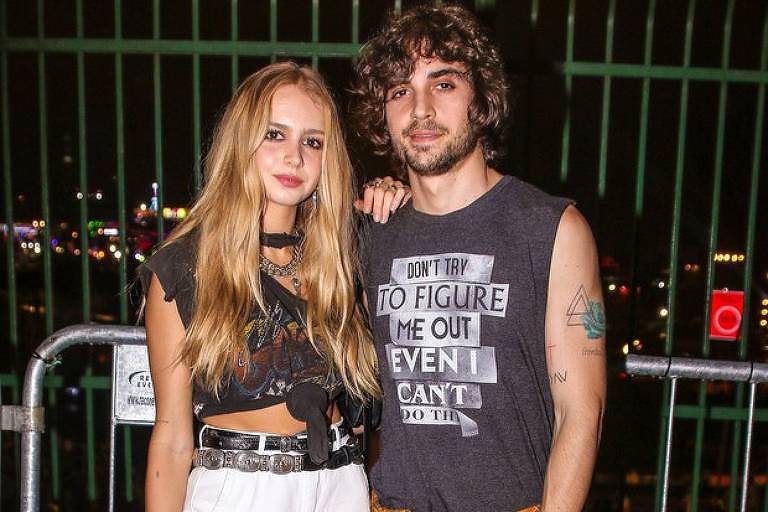Isabella Scherer e Fiuk chegam juntos ao Lollapalooza 2019 no segundo dia do festival