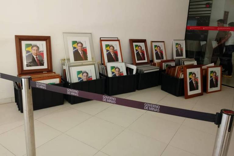 Governo Zema expõe fotos institucionais de Pimentel na Cidade Administrativa