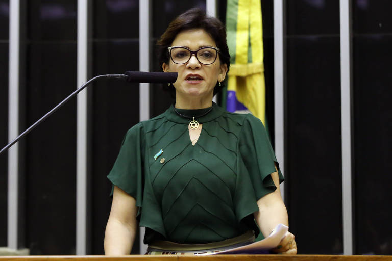 Deputada federal Alê Silva (PSL-MG) no Congresso
