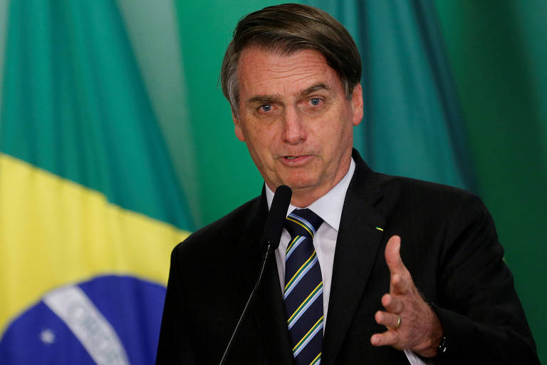 O presidente Jair Bolsonaro (PSL), que quer unificar os sites da administração pública federal