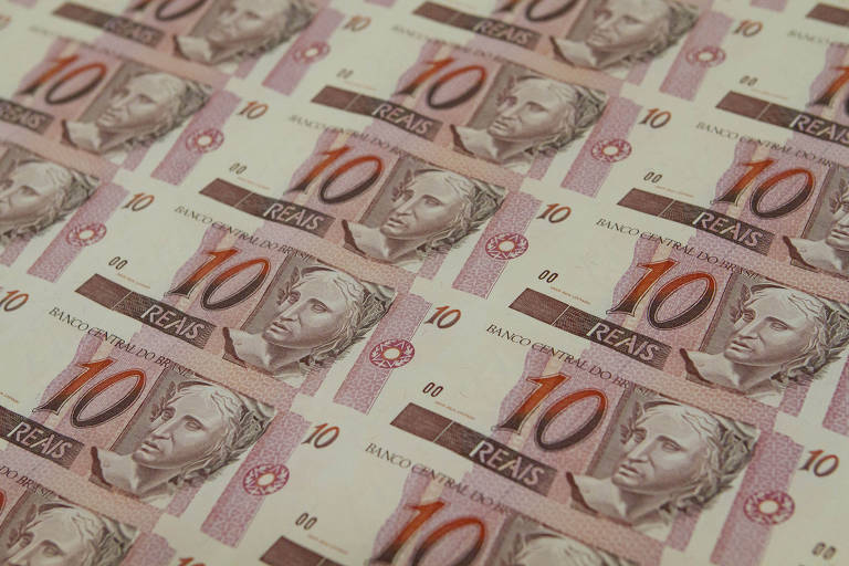 Cédulas produzidas pela Casa da Moeda