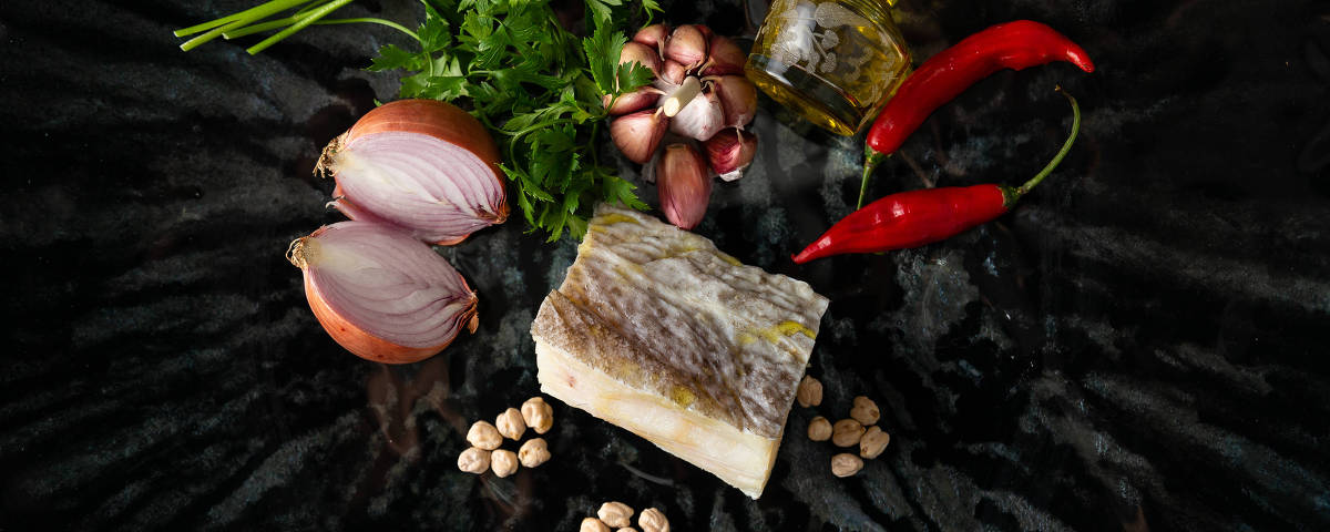 Lombo de Bacalhau do Porto do Farabbud ORG XMIT: Prazeres da Mesa