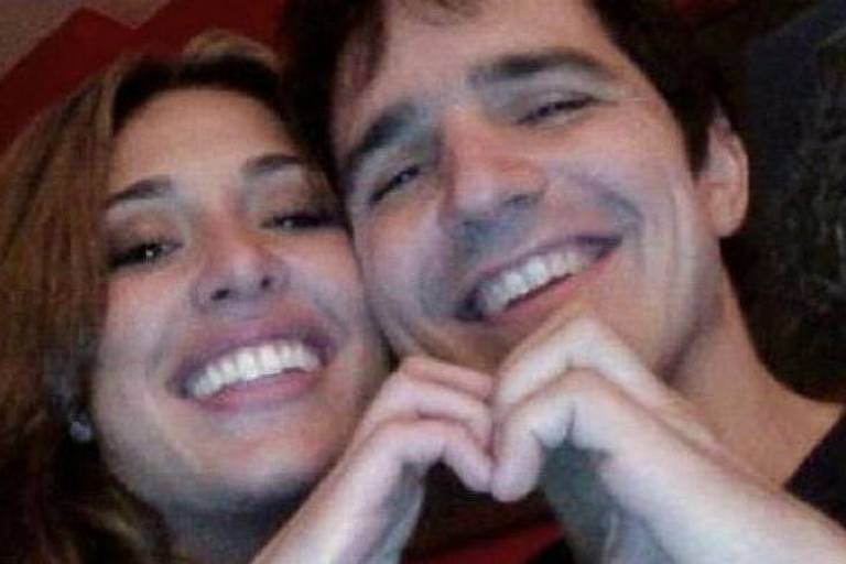 Gisele Itié com o ex-namorado, Rodrigo Gimenes