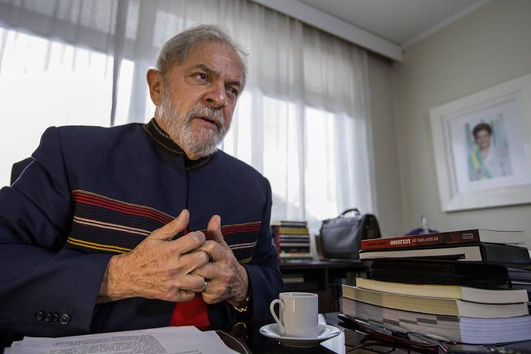 O ex-presidente Luiz Inácio Lula da Silva (PT)