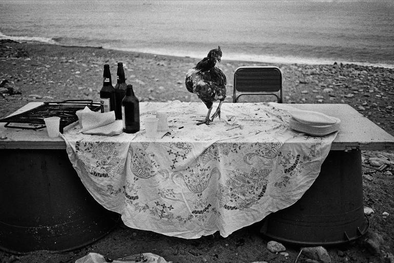 Na praia da Arenella, a festa acabou, Palermo, 1986