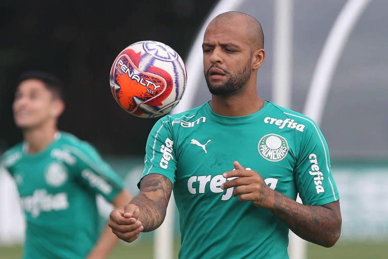 Felipe Melo treina na Academia de Futebol; Pit Bull tentará segurar o ímpeto do Melgar e levar o Palmeiras às oitavas de final da Libertadores
