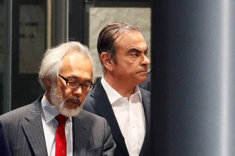Carlos Ghosn deixa prisão após pagar fiança, pela segunda vez