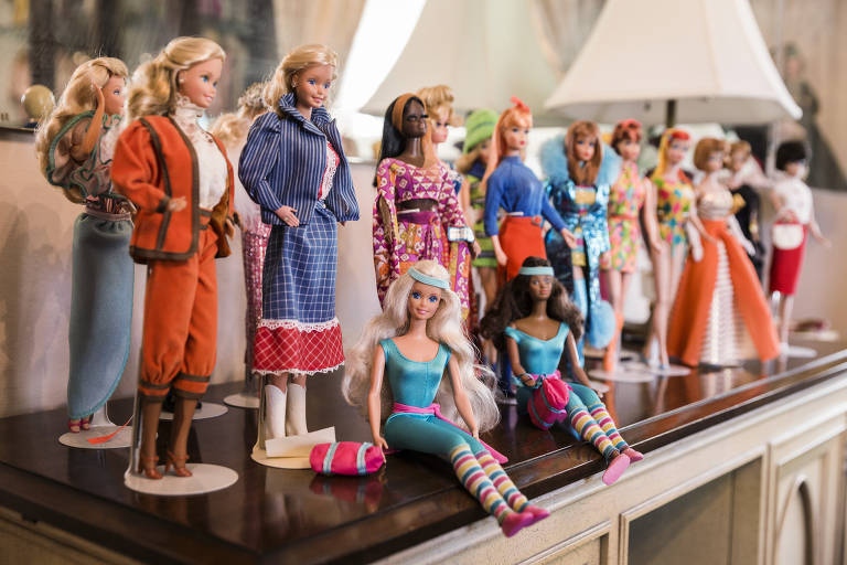 Roupas Barbie Doll para House Baby, Moda Dress Up Toys, Vestido Street  Shooting, Terno de calça