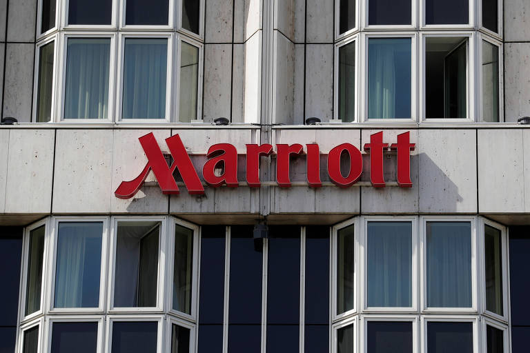 Logo da rede Marriott; empresa se prepara para anunciar plano de novo serviço nos EUA 