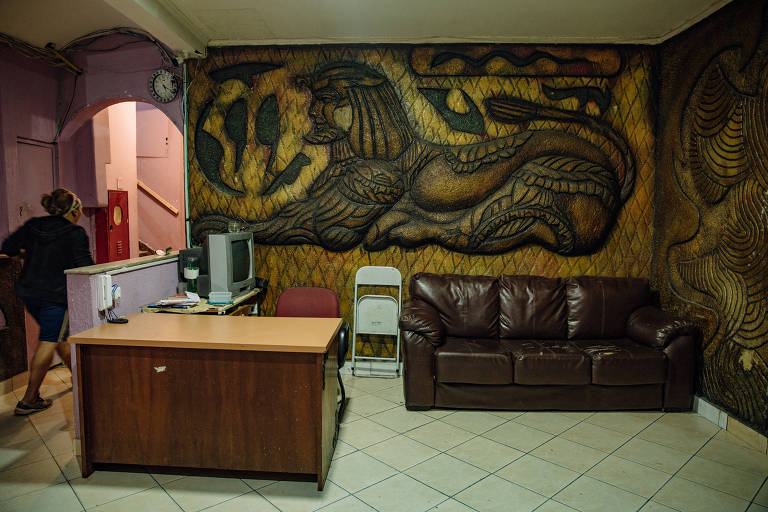 Ocupação MSTC, localizada em frente ao prédio que desabou no Largo do Paissandu há 1 ano