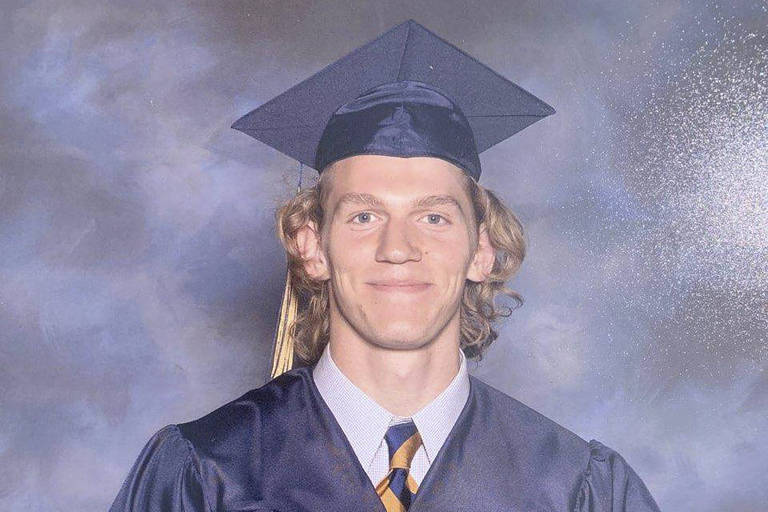 O estudante Riley Howell, morto em tiroteio