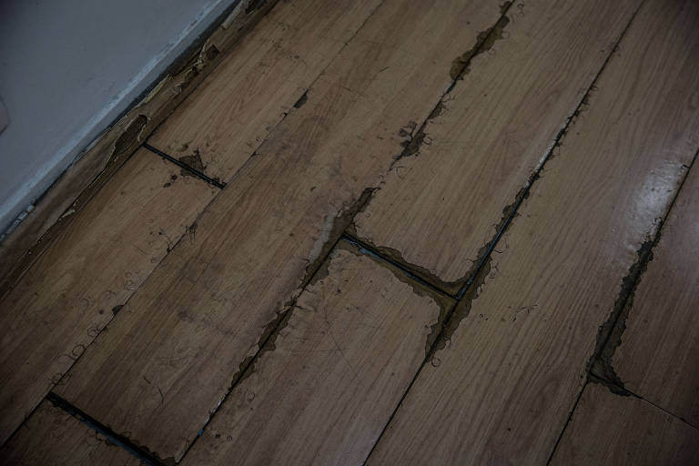 Outras áreas do palácio apresentam estragos que ainda serão consertados pela reforma