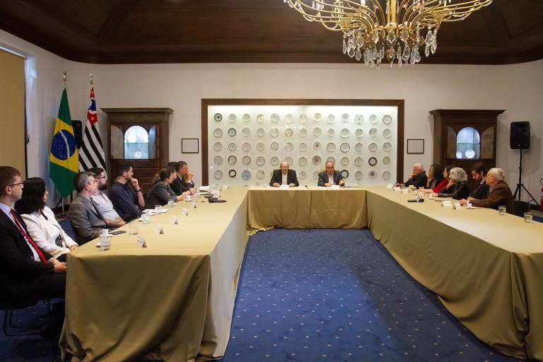 O Salão dos Pratos antes da reforma de Doria