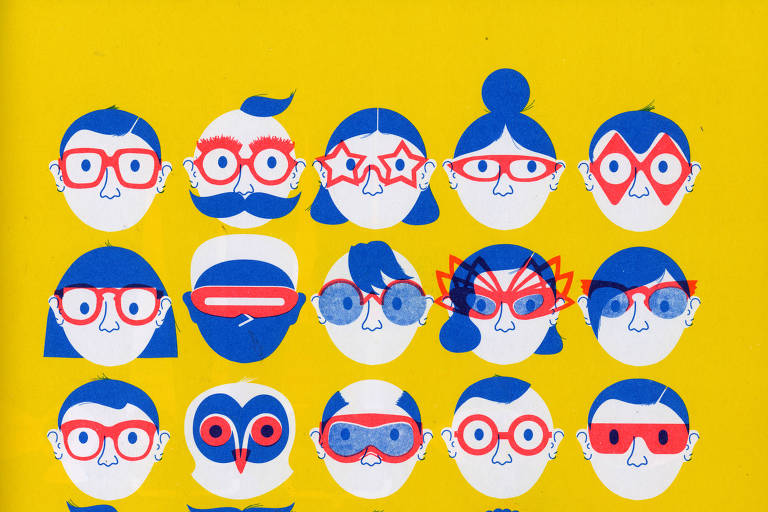 Ilustração de 'Assim Eu Vejo' (Editora do Brasil), de Romana Romanyshyn e Andriy Lesiv, que mostra curiosidades sobre sentido da visão para as crianças