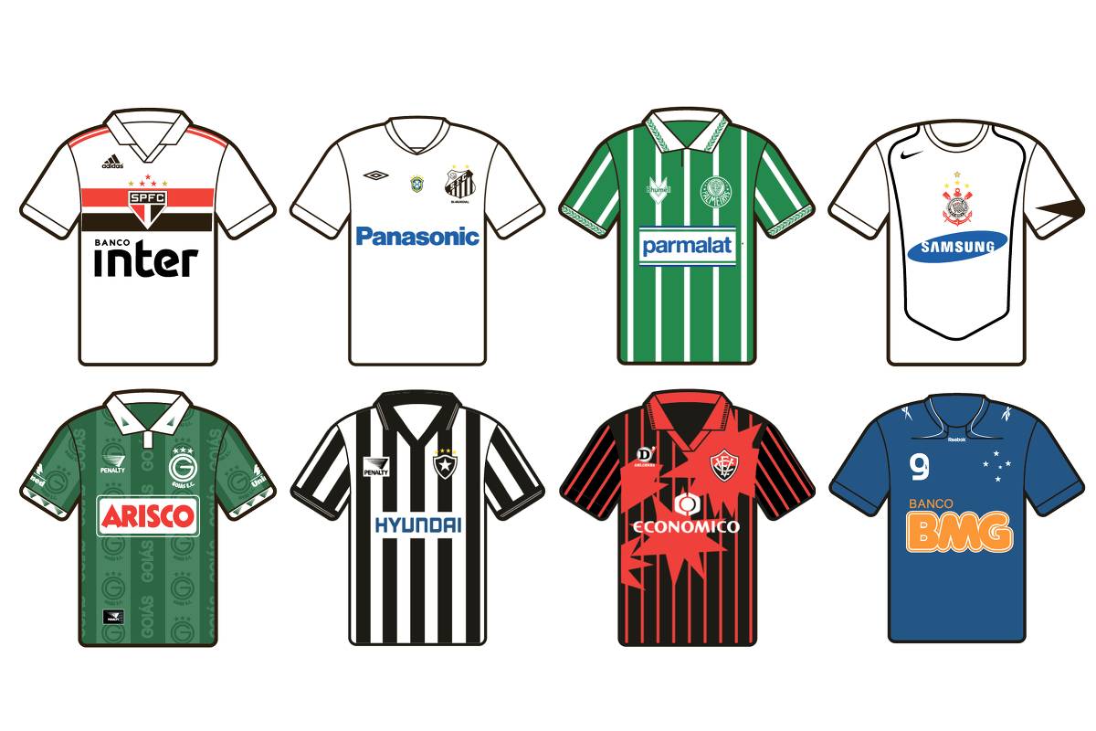 30 camisas de times mais ridículas da história do futebol