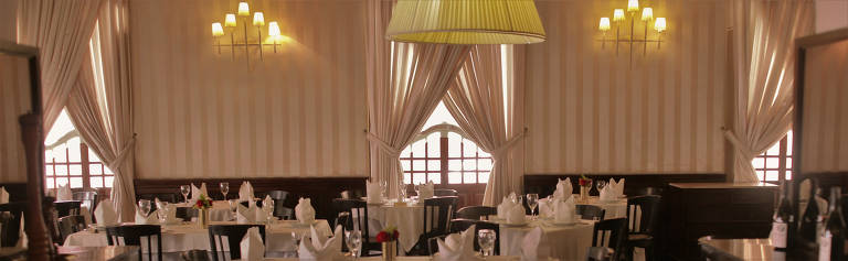 Ambiente do restaurante Leite, onde já comeram Simone de Beauvoir e Orson Welles