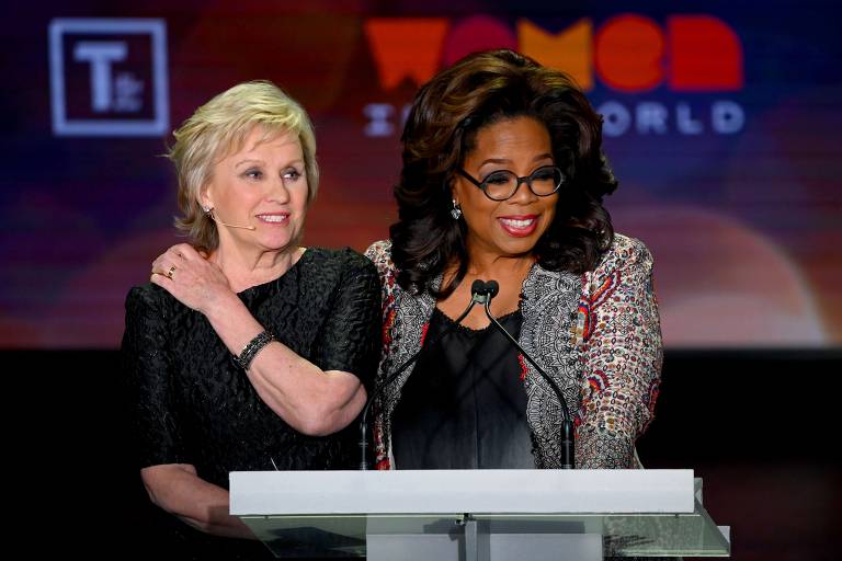F5 - Celebridades - Apresentadora Oprah Winfrey doa US$ 10 mi para