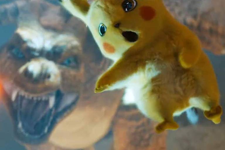 Cena de 'Pokémon: Detetive Pikachu'