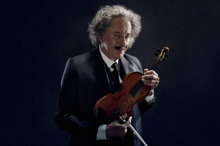 Cena de Genius - A Vida de Einstein, que foi exibido pela TV Cultura em abril
