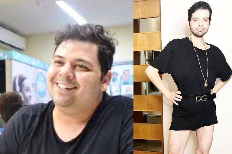 Humorista Gustavo Mendes exibe resultado de cirurgia bariátrica