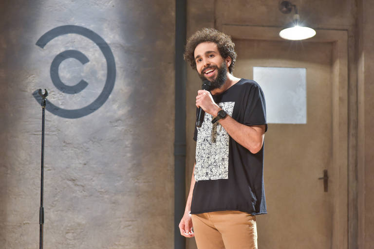 Murilo Couto é um dos humoristas que se apresenta na gravação de 'Comedy Central: Stand-up'
